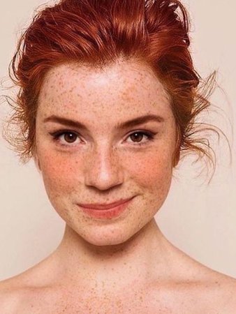 redhead model girl