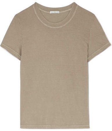 Vintage Boy Cotton-jersey T-shirt - Beige