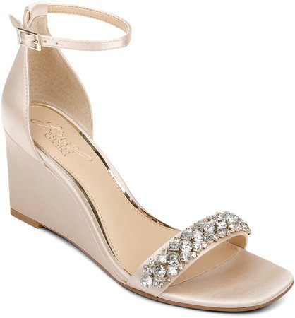 Peggy Ankle Strap Wedge Sandal