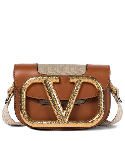 Valentino Garavani - Valentino Garavani Supervee Small leather shoulder bag | Mytheresa