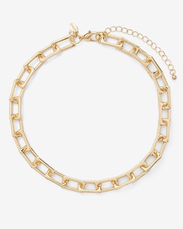 Square Link Chain Necklace | Express