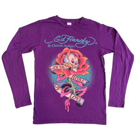 Gems by Madeline sur Instagram : ed hardy long sleeve top 💜 click to shop