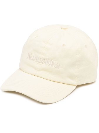 Nanushka logo embroidered cap