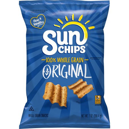 SunChips Whole Grain Snacks, Original, 7 oz - Walmart.com