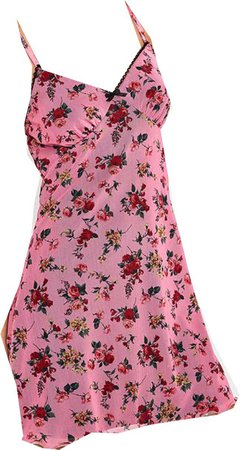 uo floral mesh ditsy floral dress