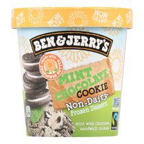 Ben & Jerry's Mint Chocolate Cookie Frozen Dessert 16 oz - Walmart.com - Walmart.com