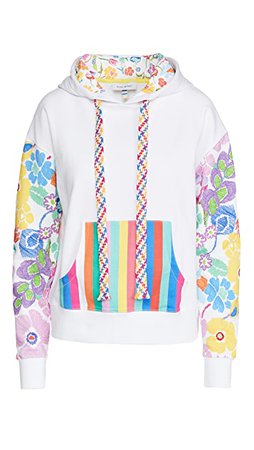 Mira Mikati Rainbow Floral Print Hoodie | SHOPBOP