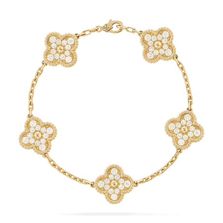 Van Cleef & Arpels Vintage Alhambra Clover Leaf Bracelet
