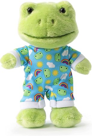.com: Furvana 9-Inch Cute Frog Plush, Soft Frog Stuffed