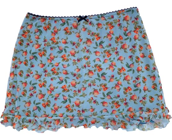 Peach skirt