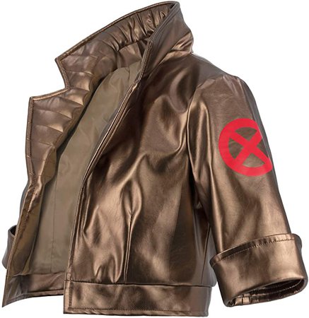 Amazon.com: C-ZOFEK Women's Xmen Cosplay Jacket High Waist Leather Coat for Rogue Costume (XX-Large) Brown: Clothing