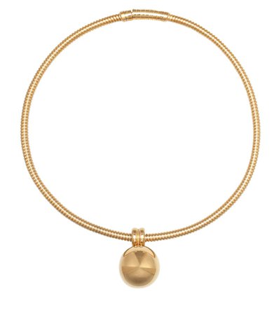 Gold-Plated Tube Chain Choker | Bottega Veneta - Mytheresa