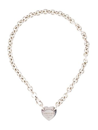 Tiffany & Co. Heart Tag Choker - Necklaces - TIF89098 | The RealReal