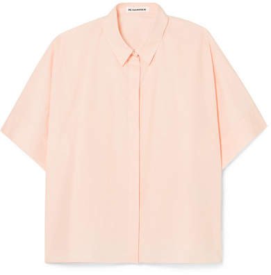 Cotton-poplin Shirt - Pink