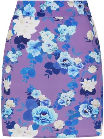 Sophie Cameron Davies Floral Mini Skirt
