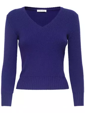 Cael cashmere blend knit sweater - The Row - Women | Luisaviaroma