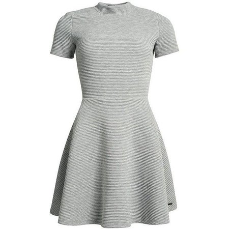 Grey Skater Dress