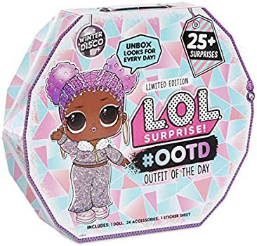 Amazon.com: LOL Surprise OOTD Dolls Outfit Of The Day Winter Disco 25+ Surprises Gift Set For Girl Kids Fashion and Fun Outfit Shoes And Accessories | Great Christmas LOL Advent Calendar For Kids Ages 6+ : Toys & Games