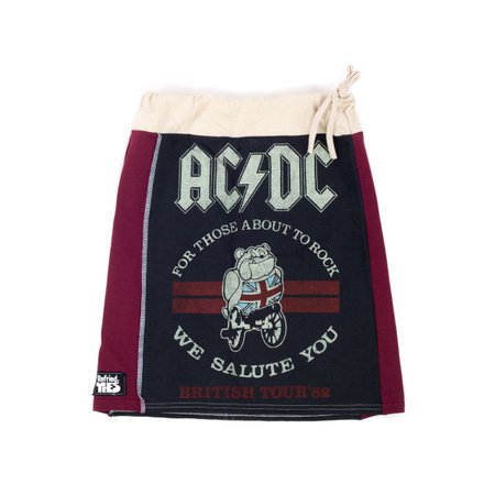 AC/DC Short Skirt