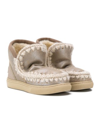 Shop Mou Kids Eskimo ankle boots with Express Delivery - Farfetch
