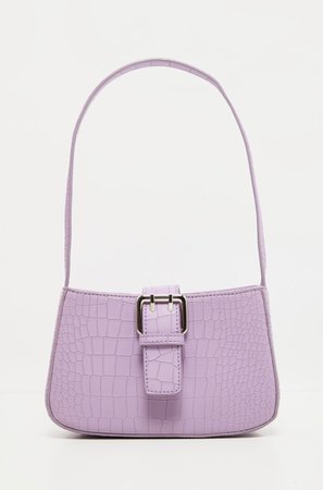PLT pastel lilac shoulder bag