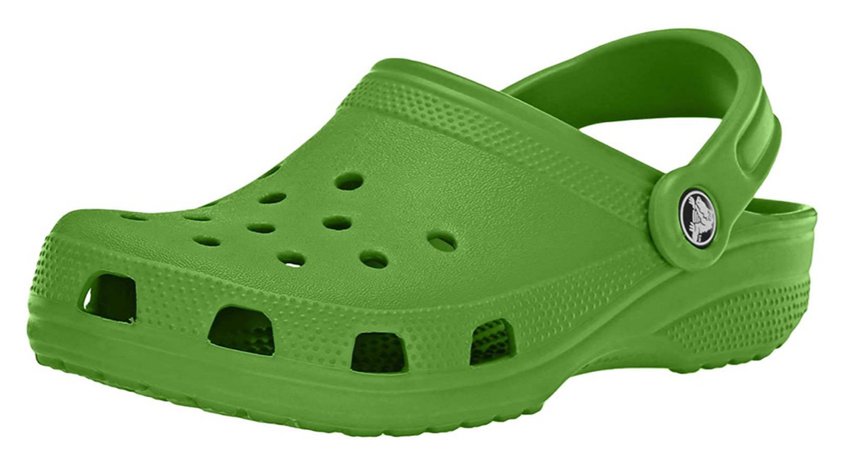 Green Crocs