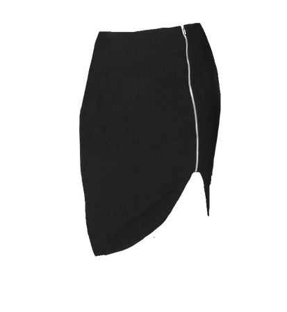 rebbie_irl’s asymmetrical side zip pencil skirt | boohoo