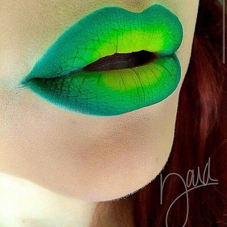 neon green lipstick - Google Search