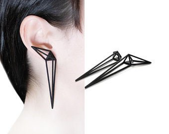 Futuristic earrings