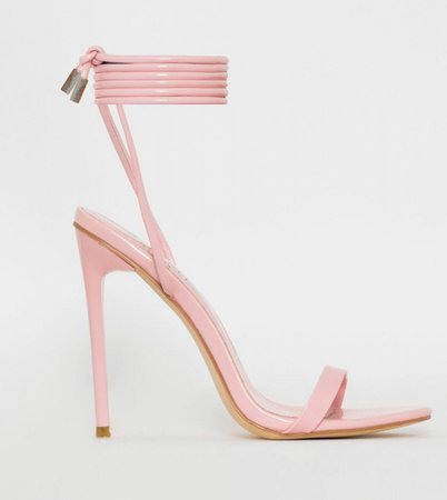 light Pink heel sandals