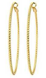 big hoop gold earrings - Google Search