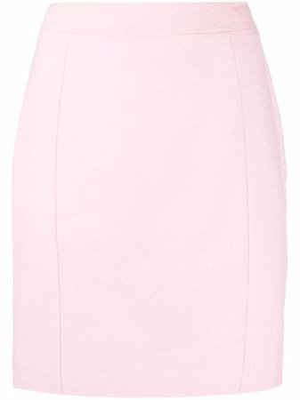 Moschino high-waisted Cotton Pencil Skirt - Farfetch
