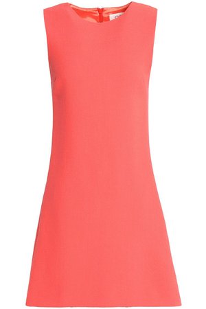 Coral Wool-crepe mini dress | Sale up to 70% off | THE OUTNET | GOAT | THE OUTNET