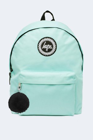HYPE MINT BACKPACK WITH POM POM - HYPE®