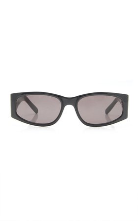 Square Acetate Sunglasses By Saint Laurent | Moda Operandi