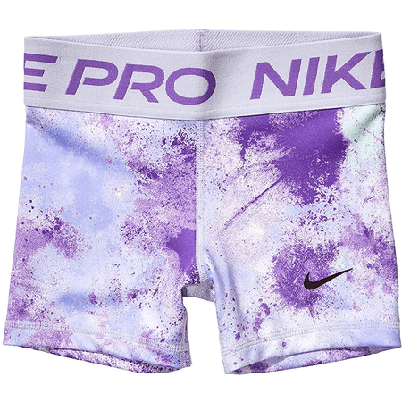 purple pro Nike shorts