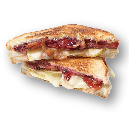 Best Recipe for Pear & Bacon Grilled Cheese Sandwich