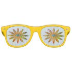 Purplish Eye Flower Aviator Sunglasses | Zazzle.com