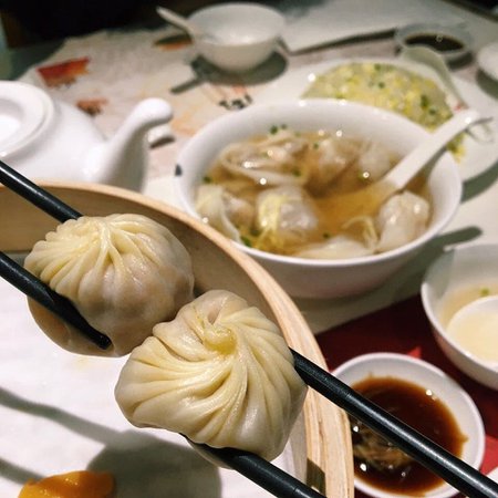 asian food dumplings