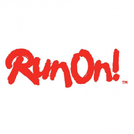 'run on' logo