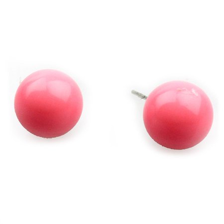pink ball earrings - Pesquisa Google