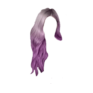 purple hair PNG