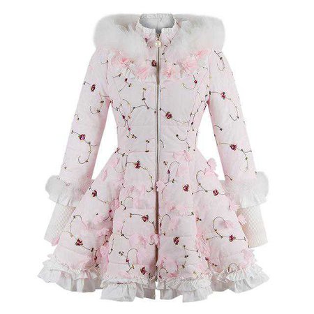 Luxury Princess Sweet Dress Coat Lolita Winter Jacket | Kawaii Babe