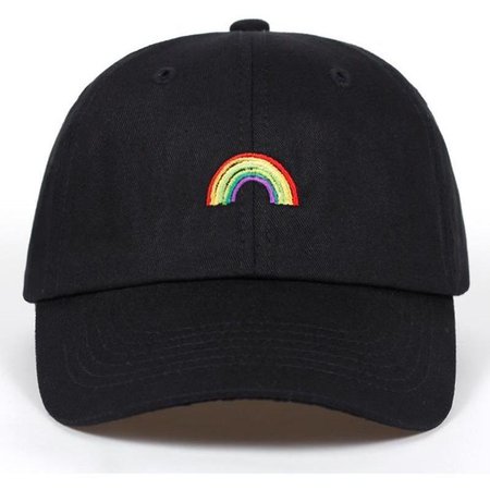 Rainbow Dad Hat cap - Own Saviour