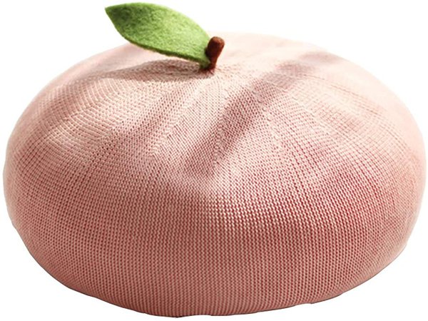 YRPNDP French Peach Beret Hat for Women,Pink Beret at Amazon Women’s Clothing store