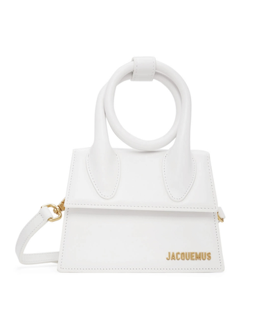 white jacquemus bag