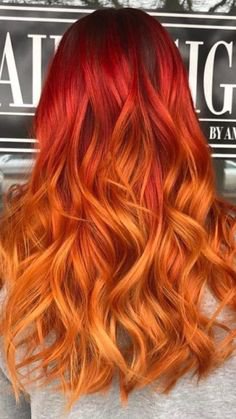 hair orange
