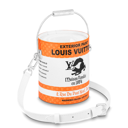 Louis Vuitton paint can bag