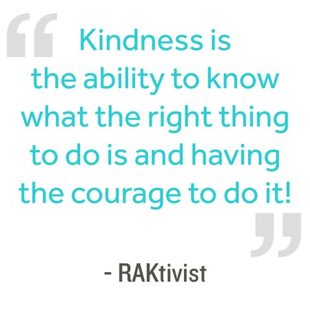 Random Acts of Kindness | Kindness Quote | Kindness is the ability to know what