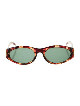 Gucci Vintage Round Sunglasses - Brown Sunglasses, Accessories - GUC909517 | The RealReal